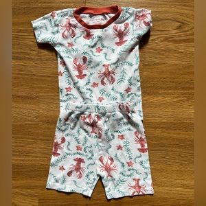 Burt’s Bees Baby organic PJs pajamas size 24m